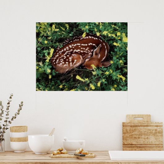 Slaapstand Poster (Keuken)