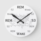 Slaapstand Ronde Klok (Voorkant)