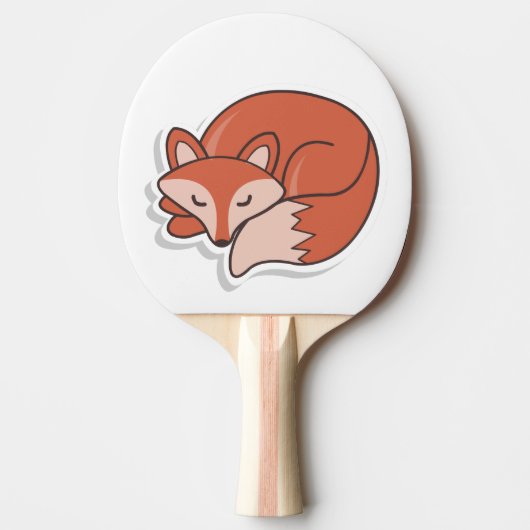 Slaapstand Tafeltennisbatje (Voorkant)