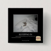 Slaapstand Vierkante Button 5,1 Cm (Voorkant)