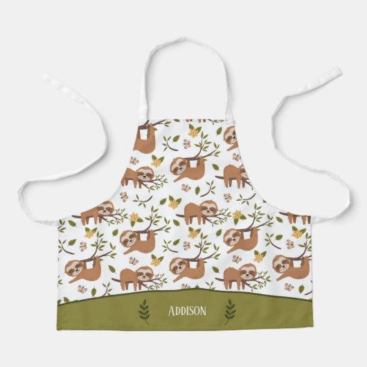 Slaapstand voor het Kind van de bomen Schort (Voorkant)