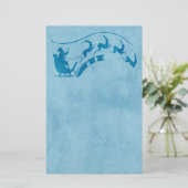 Slaapsteen voor kerst briefpapier (Staand voorkant)