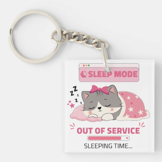 slaapstemming sleutelhanger (voorkant)