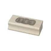 Slaapstempel met rolblok rubberstempel (Stempel)