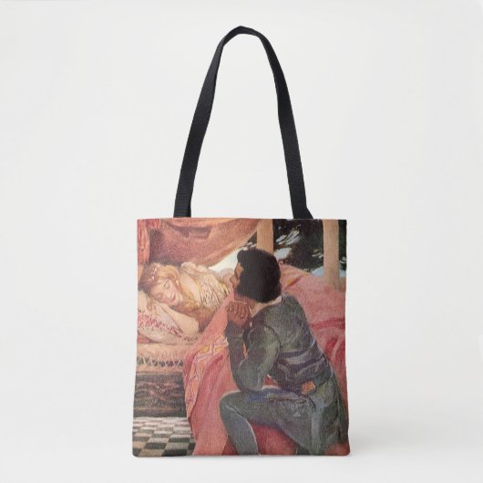 Slaapster Beauty door Jessie Willcox Smith Tote Bag (Voorkant)