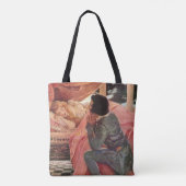 Slaapster Beauty door Jessie Willcox Smith Tote Bag (Achterkant)