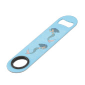 Slaapster Meermin Donderbaai Speed Flessenopener (Voorkant Gekanteld)