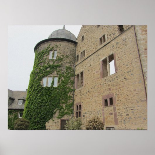 Slaapsterkasteel Poster (Voorkant)