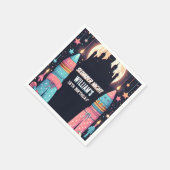 Slaapsterren Sleepover Slumber Party 13e verjaarda Servet (Hoek)