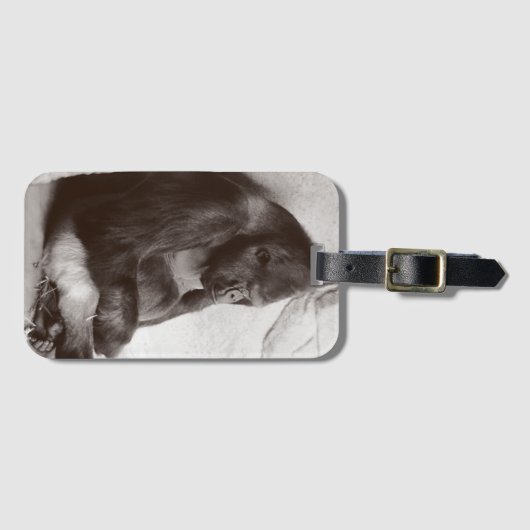 Slaapstilte Bagagelabel (Voorkant (horizontaal))