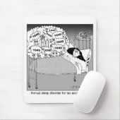 Slaapstoornis belastingboekhouders muismat (Met muis)