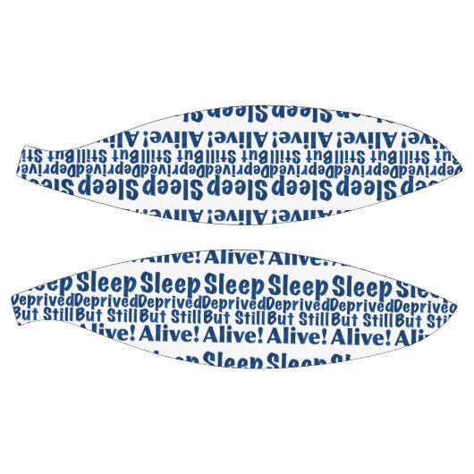 Slaapstoornis maar leef nog steeds in donkerblauw mini basketbal (Panelen)