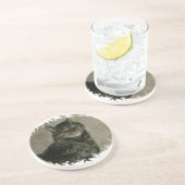 Slaaptafel op Onderzetter met keutiket (Zijkant)