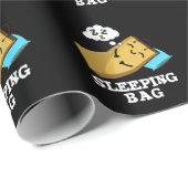 Slaaptas Funny Paper Bag Pun Dark BG Cadeaupapier (Rol Hoek)