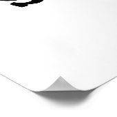 Slaaptas met papier poster (Hoek)