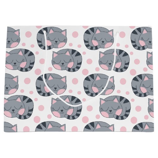 Slaaptas met wieltjes groot cadeauzakje (Voorkant)