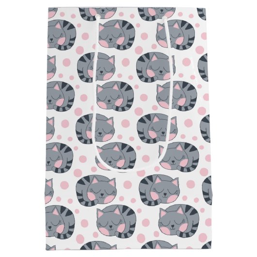 Slaaptas met wieltjes medium cadeauzakje (Achterkant)