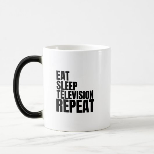 slaaptelevisietelevisie herhalen magische mok (Links)