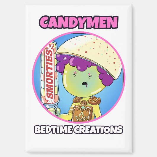 Slaaptijd Creaties Candymen Magneet (Voorkant)