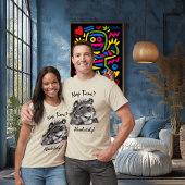 Slaaptijd? Grappig Tiger T-shirt - Absoluut!