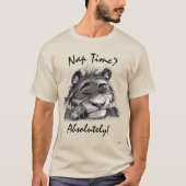 Slaaptijd? Grappig Tiger T-shirt - Absoluut! (Voorkant)