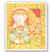 SLAAPTIJD SNAK 3" Vinyl Sticker (Voorkant)