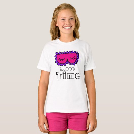 Slaaptijd T-shirt (Voorkant volledig)