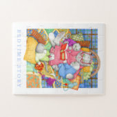SLAAPTIJD VERHAAL 11x14 Grote Stukken Puzzel (Horizontaal)