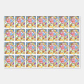 SLAAPTIJD VERHAAL Plat Lakens Inpakpapier Vel (Voorkant 2)