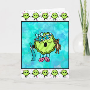 Slaaptijdverkiessel   Funny Pickle Kaart