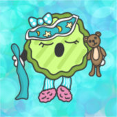 Slaaptijdverkiessel | Nacht-nachtJammies Sticker (Voorkant)