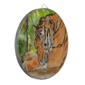Slaaptijger Dartbord (Voorkant Links)