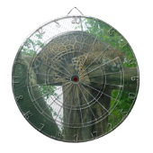 Slaaptijger op bomen, bos, Natuur, wild Dartbord (Voorkant)