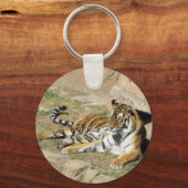 Slaaptijger Sleutelhanger (Voorkant)