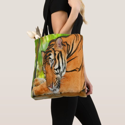 Slaaptijger Tote Bag (Dichtbij)