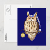 Slaapuil Briefkaart (Voorkant / Achterkant)