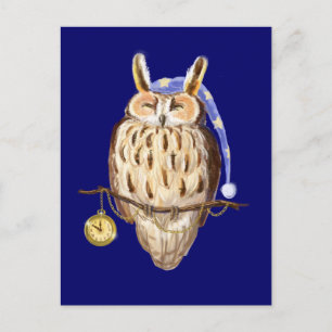 Slaapuil Briefkaart