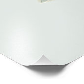 Slaapuil in gestapelde bloemtheekopjes foto afdruk (Hoek)