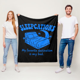 Slaapvakanties Fleece Deken