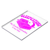 Slaapvakanties Notitieboek (Linkerzijde)