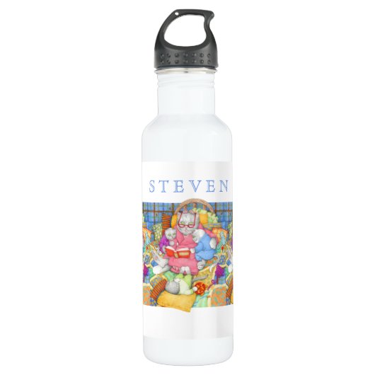 Slaapverhaal 0,7 l waterfles (Voorkant)