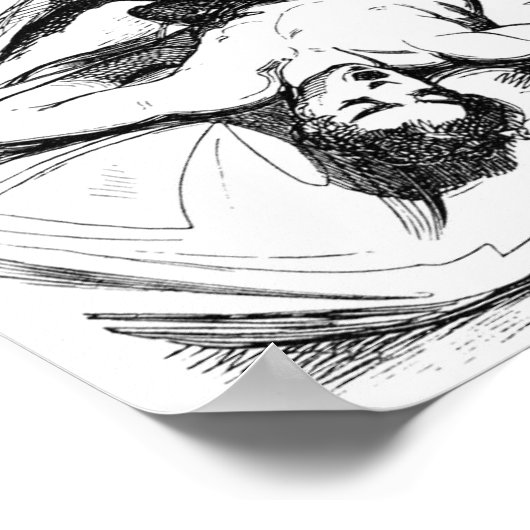 slaapverlamming afbeelding poster (Hoek)