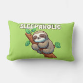 Slaapverslaafde - Slaapminnaars - Slaapluiaard Kussen (Voorkant)