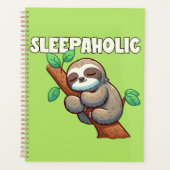 Slaapverslaafde - Slaapminnaars - Slaapluiaard Planner (Voorkant)