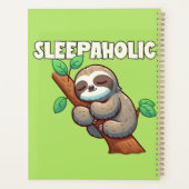 Slaapverslaafde - Slaapminnaars - Slaapluiaard Planner (Achterkant)