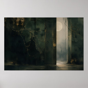 Slaapverwekkende tuindeur — KŌAN Poster