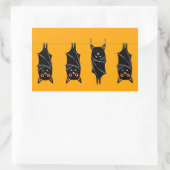 slaapvlekken rechthoekige sticker (Tas)