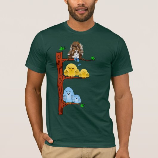 Slaapvogels Shirt (Voorkant)