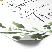 Slaapvolle Baby shower baby's zijn een mooie gebaa Poster (Hoek)