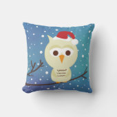 Slaapvolle kerstboomholiday Decoratief Pillow Kussen (Voorkant)